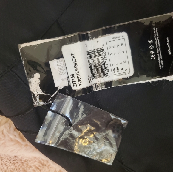 NWT Adidas Black Bermuda Shorts - Picture 5 of 5